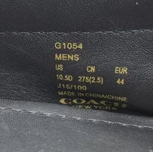 Coach | Shoes | Coach Crosby Black Leather Lace Driving  display picture 3